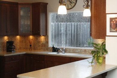 Kitchen - traditional kitchen idea in Sacramento