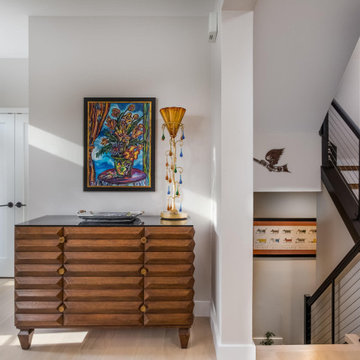 Reston Lakefront Townhome Contemporary First Floor