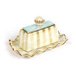 Parchment Check Butterhouse | MacKenzie-Childs - Serving Utensils