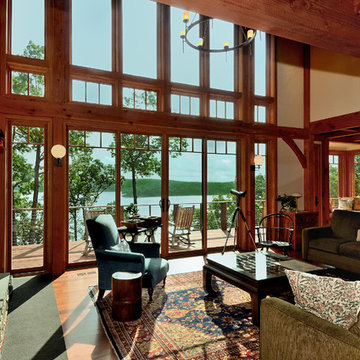 Split Rock Timberpeg Lake Home