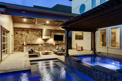 Pool - transitional pool idea in Houston