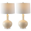Nilla Table Lamp, Cream/Clear