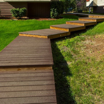 Trex Multi-Level Boardwalk