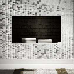 White Horse Laliberte glass tile mosaic - Mosaic Tile