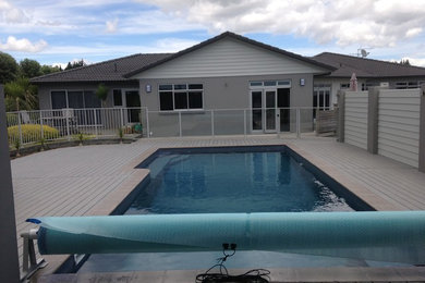 Pool and decking