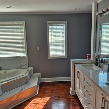 Modern Spa-Style Master Bathroom