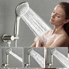 Complete Shower System With Rough-In Valve, Brushed Nickel