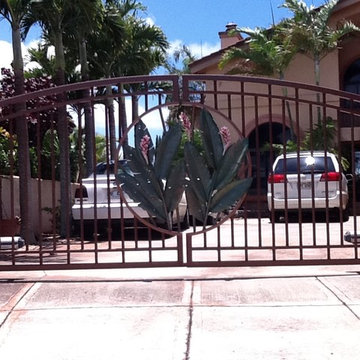 Tropical Entry Gates