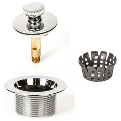 Hair Catcher Drain Cover in Chrome / Hair Catcher Replacement Baskets