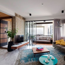 Houzz Tour: This Condo's Revamp is a Meeting of Styles and Needs