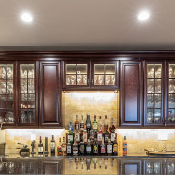 Amazing Basement Remodel, with Irresistible Wine Cellar in Ashburn VA