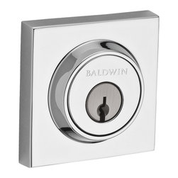Baldwin - Contemporary Square Deadbolt - Door Locks