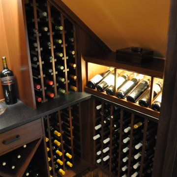 Olson wine room