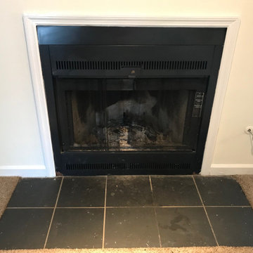 BEFORE - Fireplace