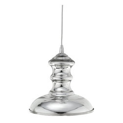 Jamie Young St. Croix Pendant, Mercury Glass - Products