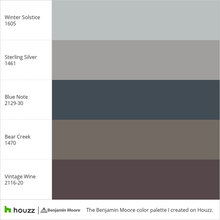 Kitchen blue grey
