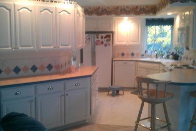 Elegant kitchen photo in Other