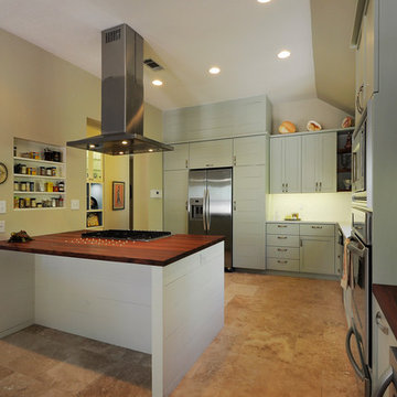 Santos Mahogany Peninsula by DeVos Custom Woodworking