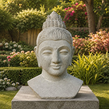 2 ft Serene Buddha Bust