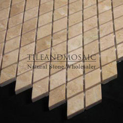 Crema Marfil Marble Diamond Mosaic Tile Polished - Products