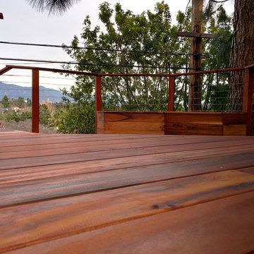 Tigerwood Hillside Deck, Pasadena