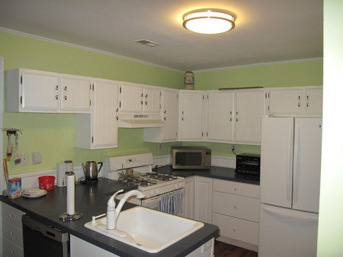 Upper Cabinets To Ceiling In Small Kitchen