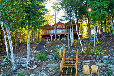 Mountain style exterior home photo in Vancouver