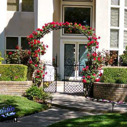 Wrought Iron Trellises - Outdoor Decor