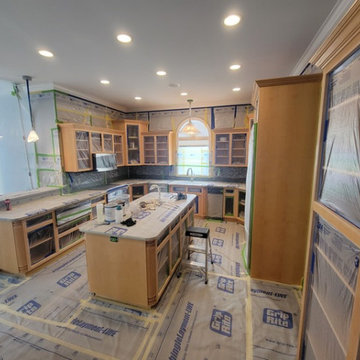 Clio Cabinet Refinishing