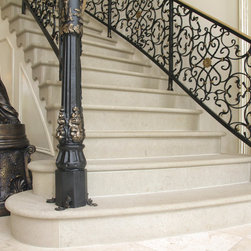 Limestone Steps and Wall Caps - Bricks And Masonry