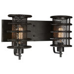 CWI Lighting - 2 Light Wall Sconce With Brown Finish - This Breathtaking 2 Light Wall Sconce With Brown Finish Is A Beautiful Piece From Our Brown Collection. With Its Sophisticated Beauty And Stunning Details It Is Sure To Add The Perfect Touch To Your D�cor.