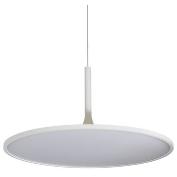 Salm Adjustable LED Chandelier, White