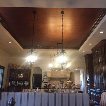 Old, worn plaster finish