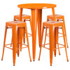 30RD Orange Metal Bar Set