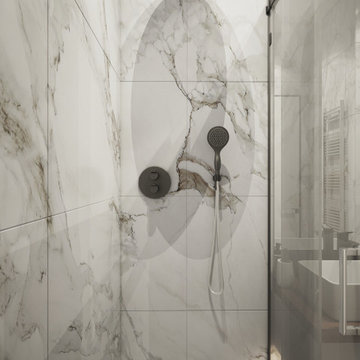 Marble bathroom