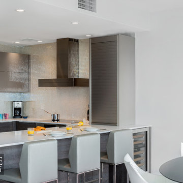 Boston Flagship Warf Contemporary Kitchen