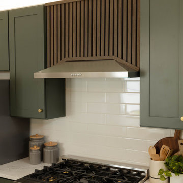 Toasted Walnut Accents Throughout Home