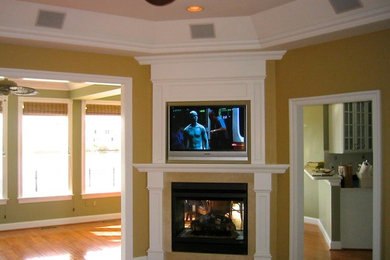 Inspiration for a family room remodel in Other