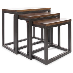 Industrial Side Tables And End Tables by Houzz