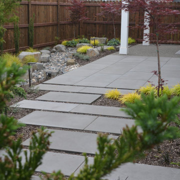 Modern Asian Backyard