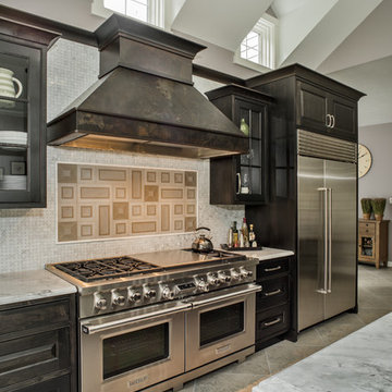 Not your Typical Black and White Kitchen