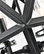 4-Light Geometric Iron Antique Black Glass Shade Cage Chandelier Farmhouse