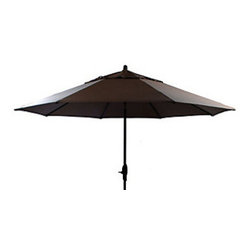 Christy Sports 11' Crank Tilt Market Umbrella - Outdoor Umbrellas