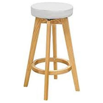 Durable Wood Counter Stool