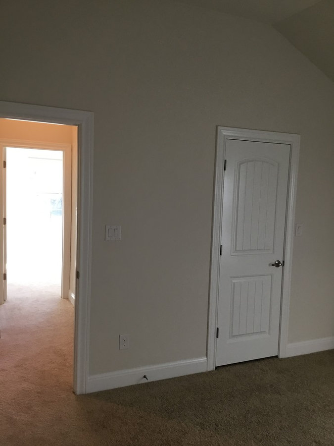 5" wood installation