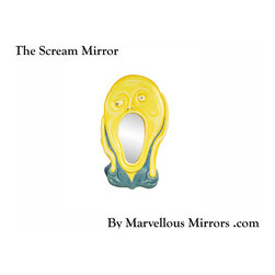 The Scream Mirror - Wall Mirrors