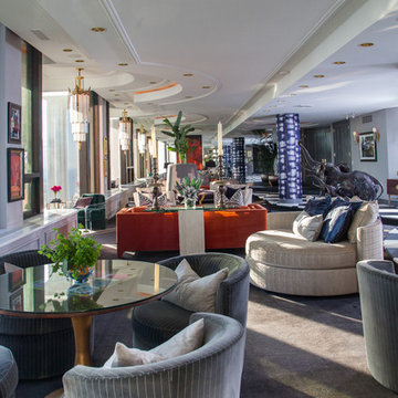 Art deco-inspired party penthouse in Chicago