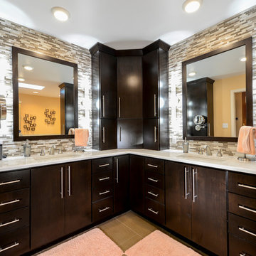 Contemporary Master Bathroom/Bedroom Suite - New Oxford, PA