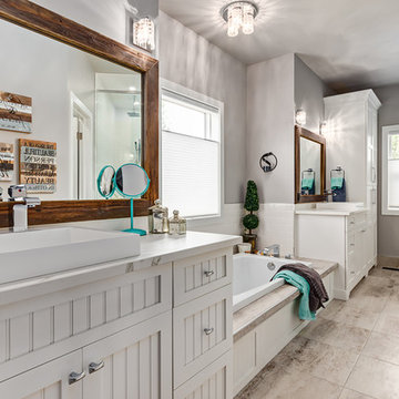 Elegant master bath