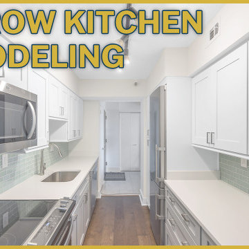 Narrow Kitchen Remodeling Timelapse Video